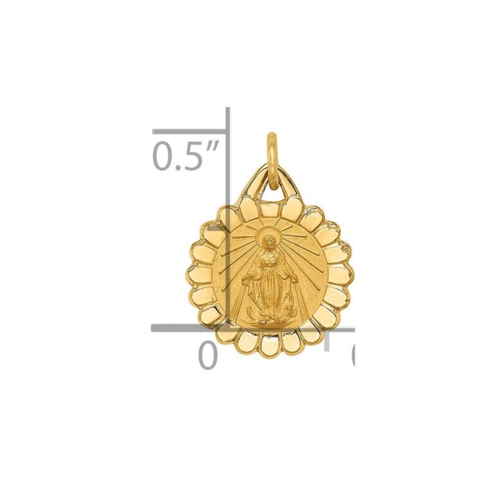 Kazi Luxury 14k Yellow Gold Solid Polished/Satin … - image 4